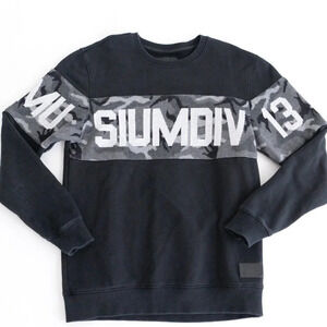 Designer Musium  Div. Black Crewneck Sweater